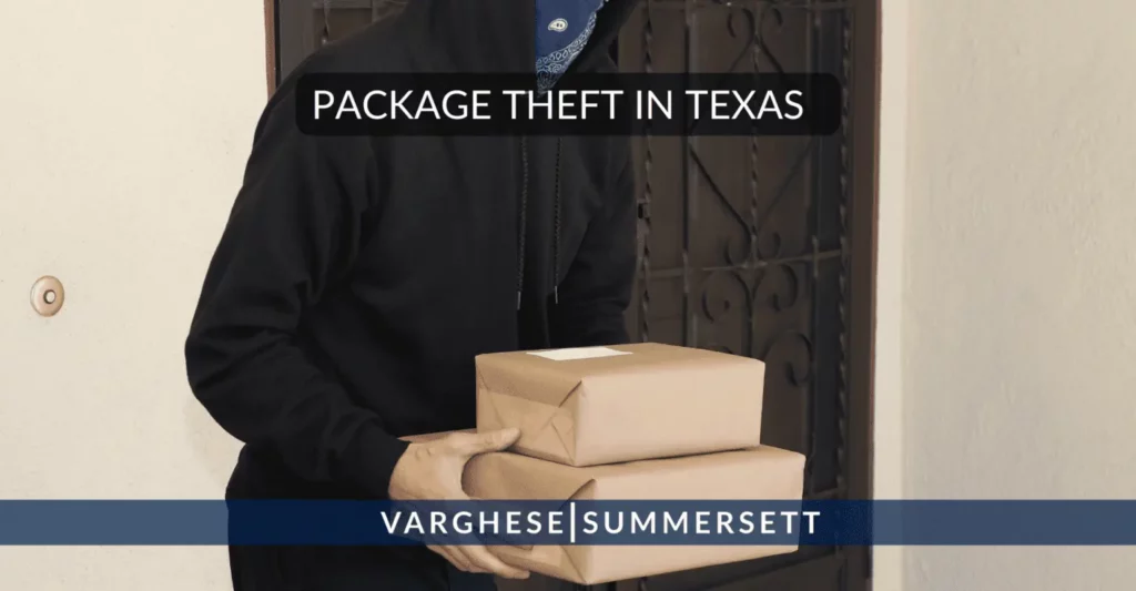 Dallas abogado de robo de paquetes
