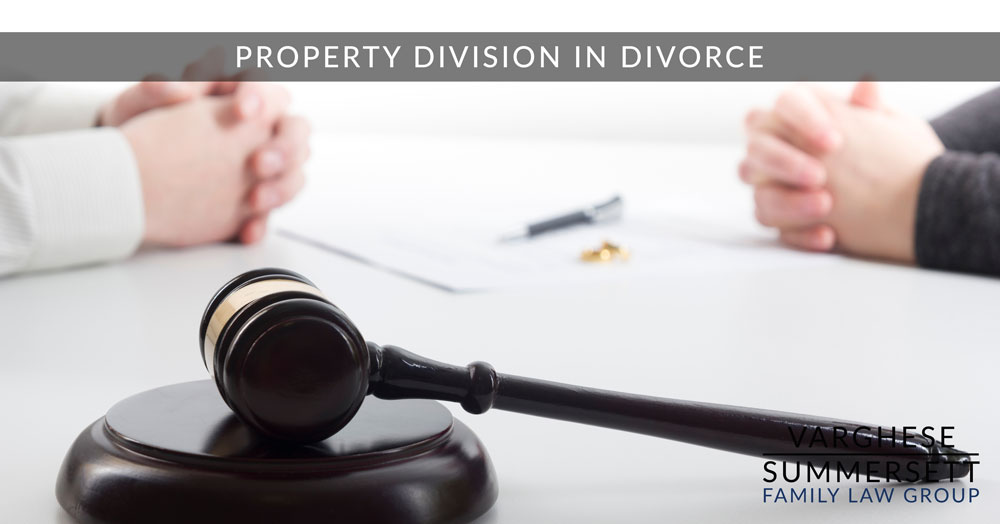 división de bienes en caso de divorcio