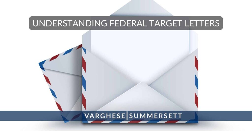 Federal Target Letter