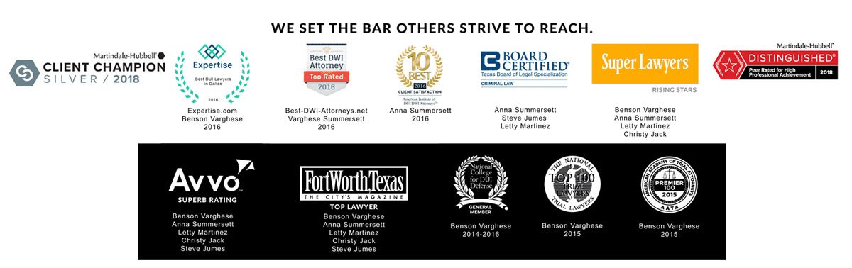 nuestros premios fort worth abogados de defensa criminal