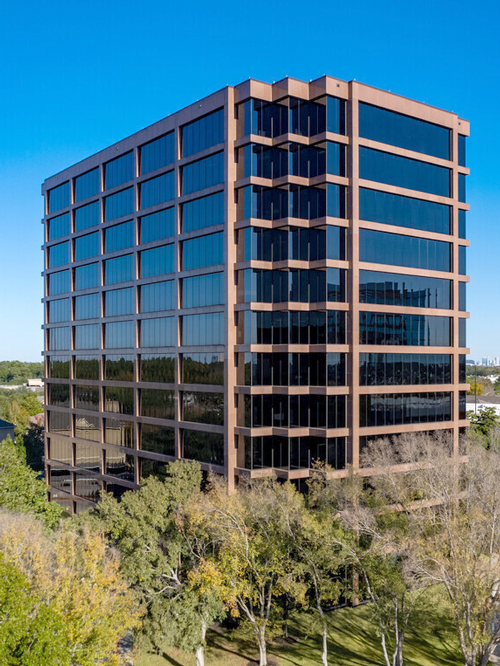 Varghese Summersett Houston is located on the 8th floor of 2925 Briarpark.