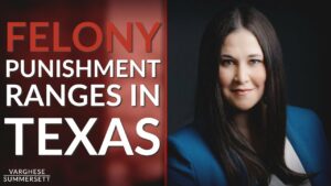 Video Thumbnail: What are the felony punishment ranges in Texas?