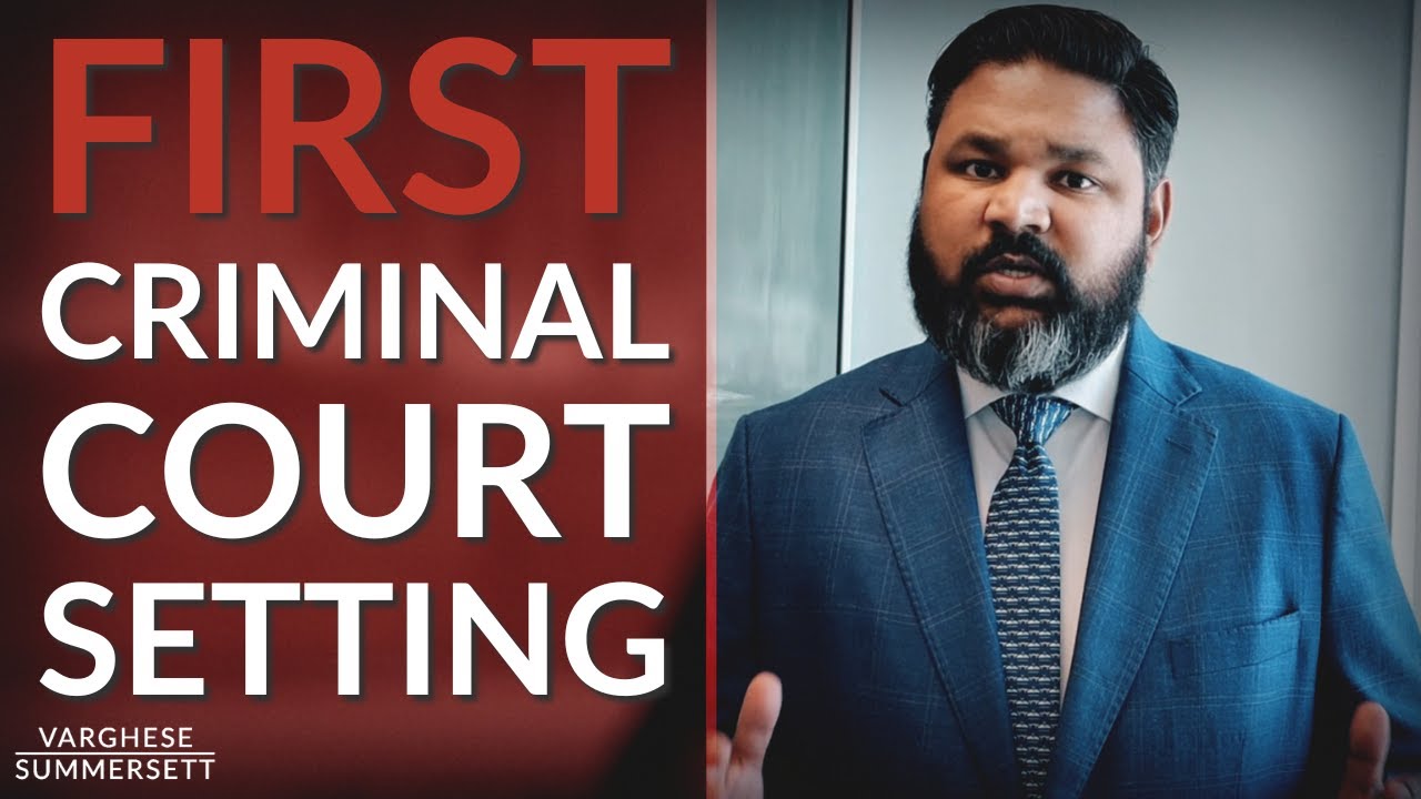 What Should I Expect When I Go to Criminal Court?