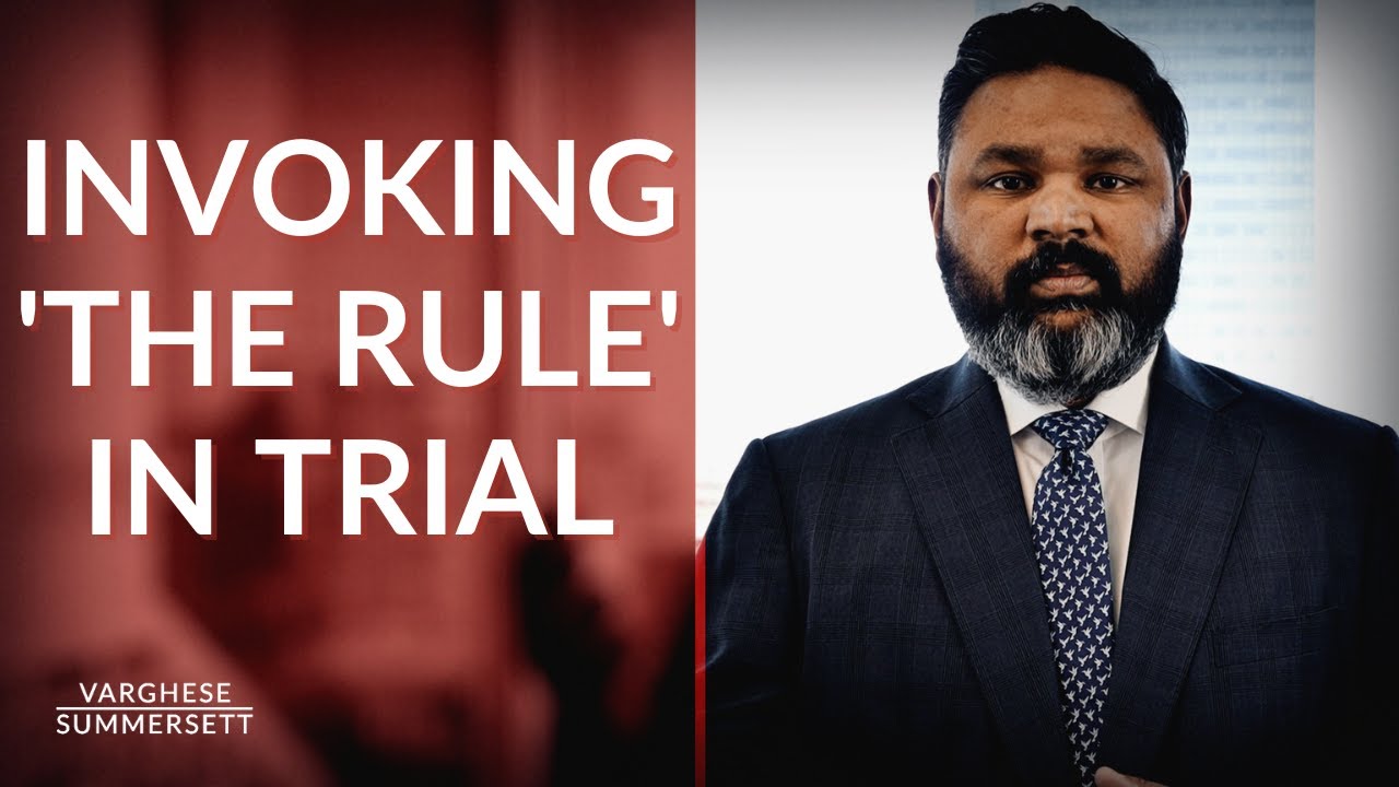 Invoking the Rule: Why Most Witnesses Don't Watch Trial