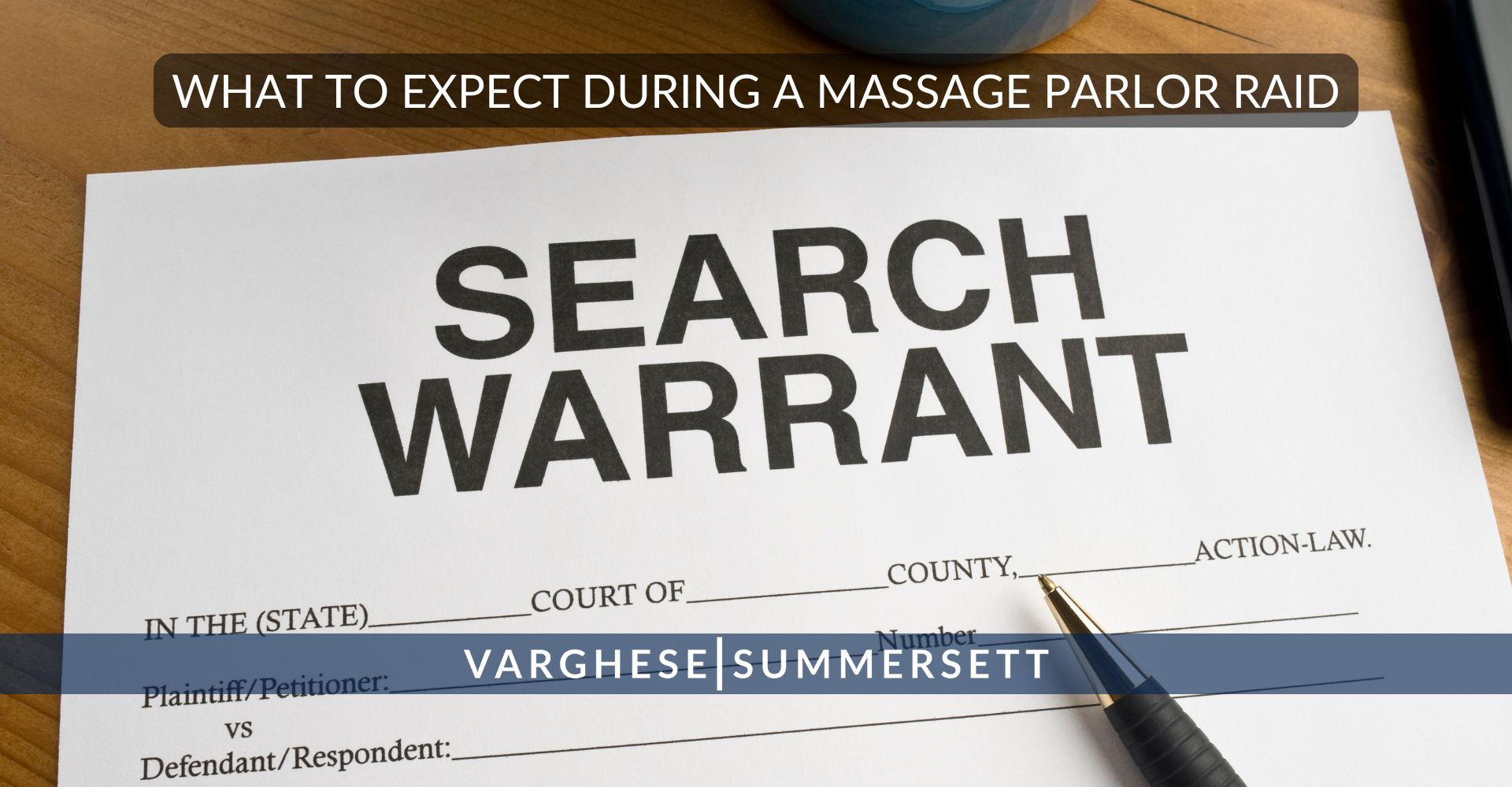Massage Parlor Raids in Texas: Charges & Penalties